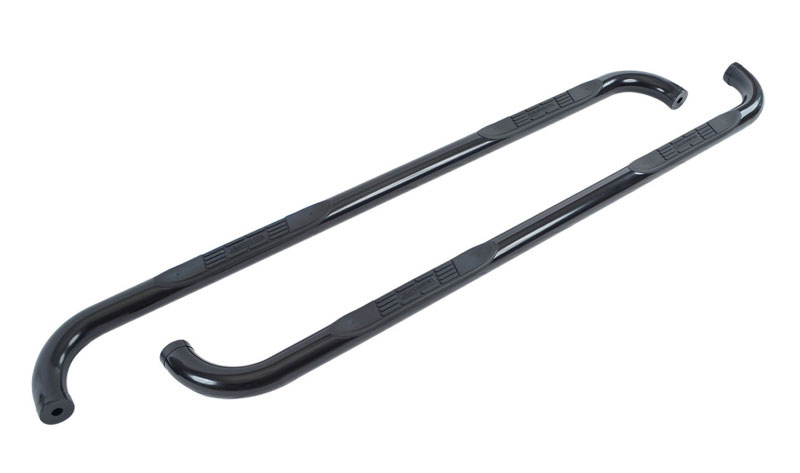 Go Rhino 4058b | 14-19 Chevrolet Silverado 1500 LD (Classic) 4000 Series SideSteps - Cab Length - Black; 2014-2019