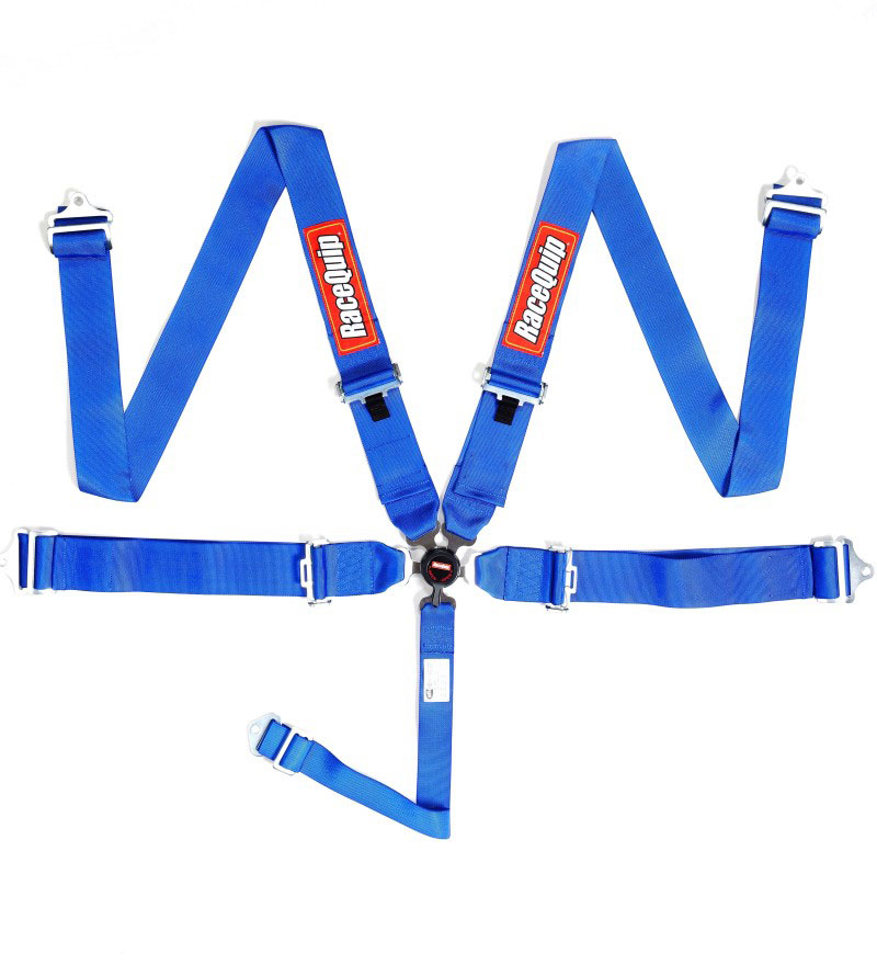 Racequip 741021 | RaceQuip Blue SFI CAMLOCK 5pt PD Lap Seat Belt