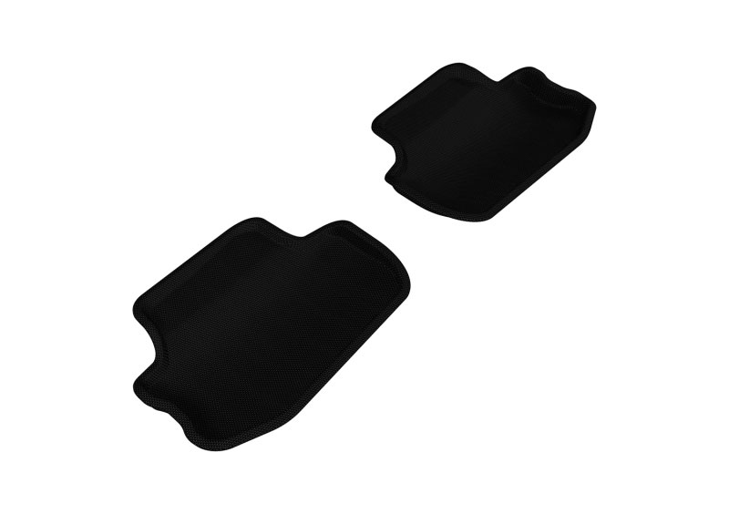 3D Maxpider l1ch01721509 | 3D MAXpider 2010-2015 Chevrolet Camaro Kagu 2nd Row Floormats - Black; 2010-2015