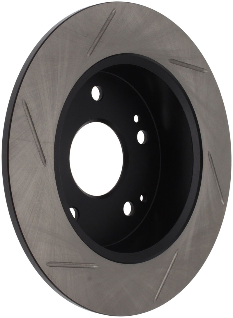 Stoptech 126.40042SL | StopTech Acura RSX Sport Slotted Brake Rotor, Rear Left; 2002-2006