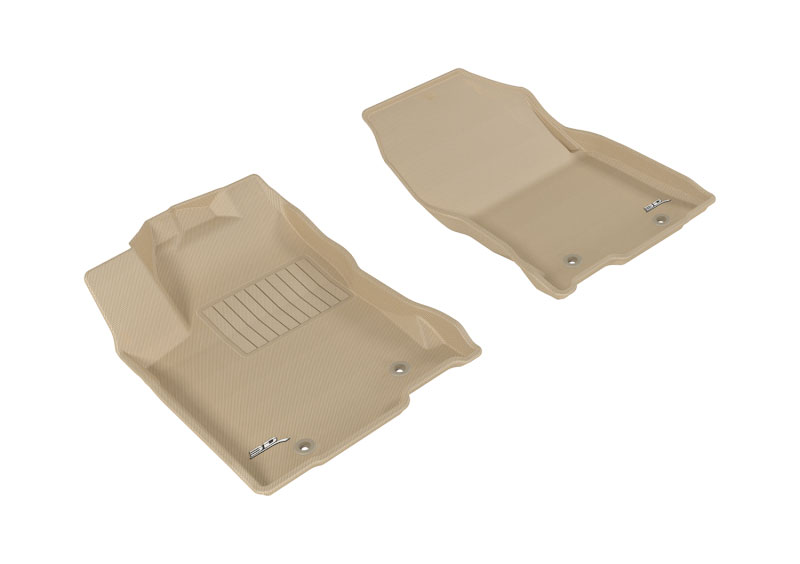 3D Maxpider l1lx05111502 | 3D MAXpider 2015-2020 Lexus NX/NX Hybrid Kagu 1st Row Floormat - Tan; 2015-2020