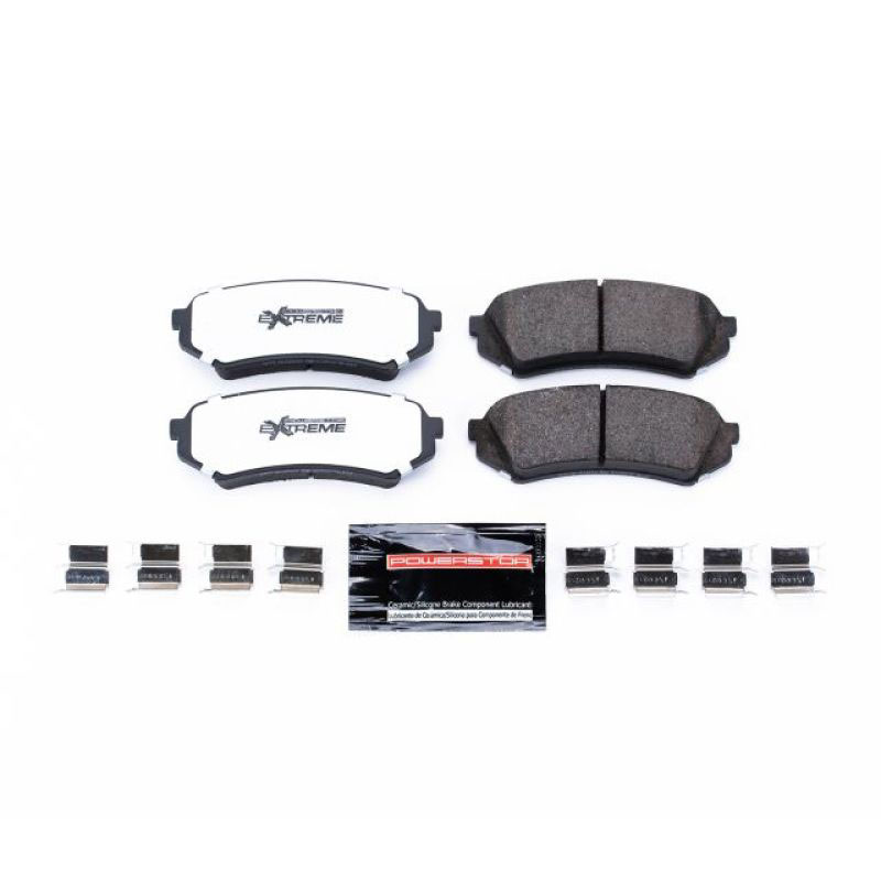 PowerStop z36-773 | Power Stop 98-07 Lexus LX470 Rear Z36 Truck & Tow Brake Pads w/Hardware; 1998-2007