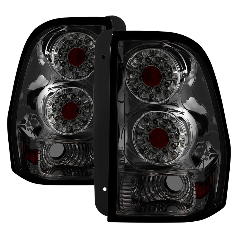 SPYDER 5012685 | xTune Chevrolet TrailBlazer LED Tail Lights - Smoke; 2002-2009