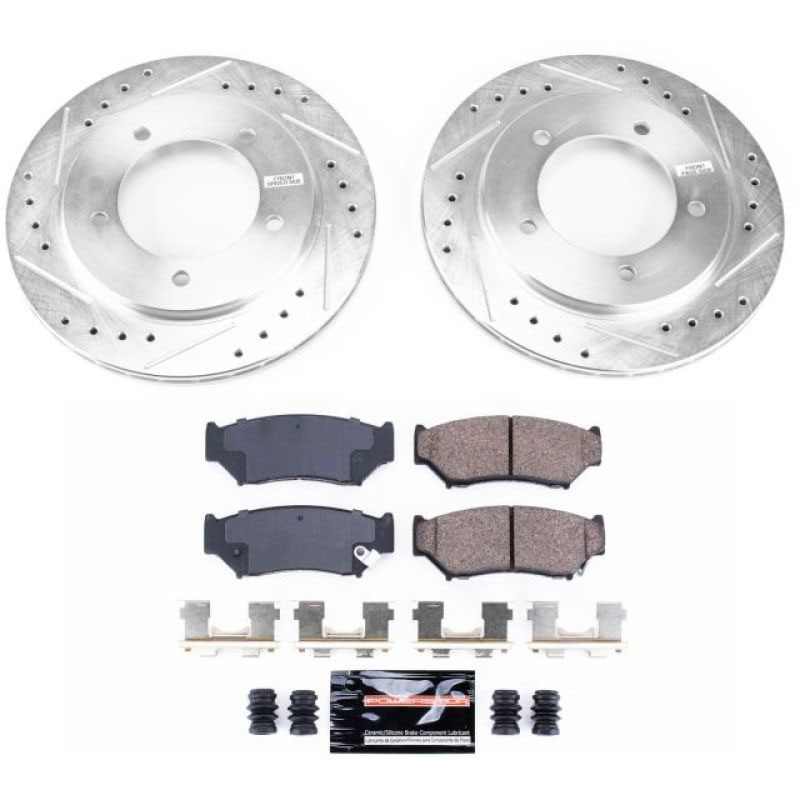 PowerStop k5014 | Power Stop 00-04 Chevrolet Tracker Front Z23 Evolution Sport Brake Kit; 2000-2004