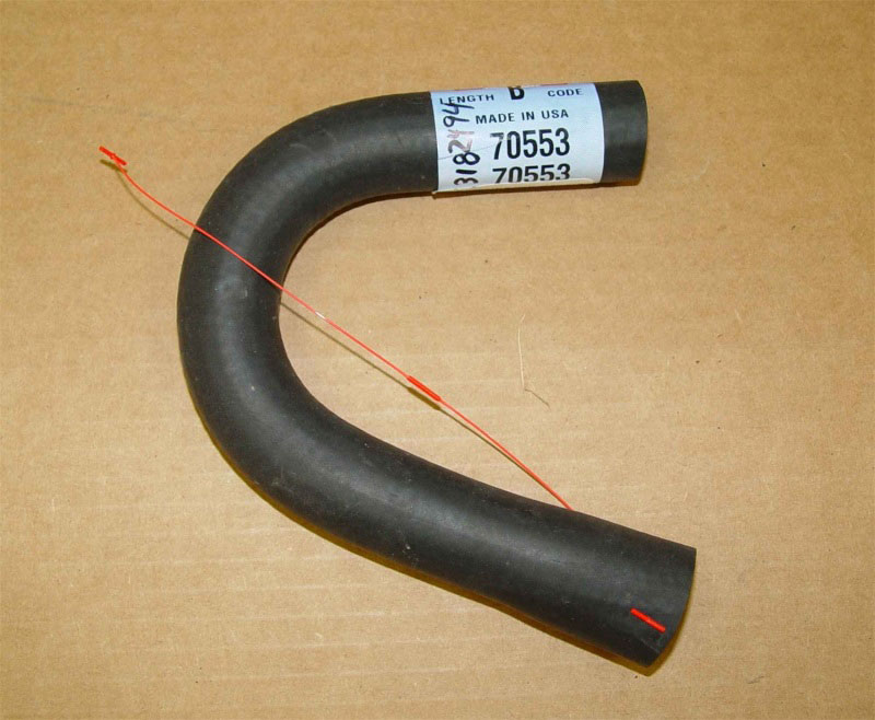 Omix 17116.01 | Bypass Hose 72-81 Jeep CJ Models; 1972-1981