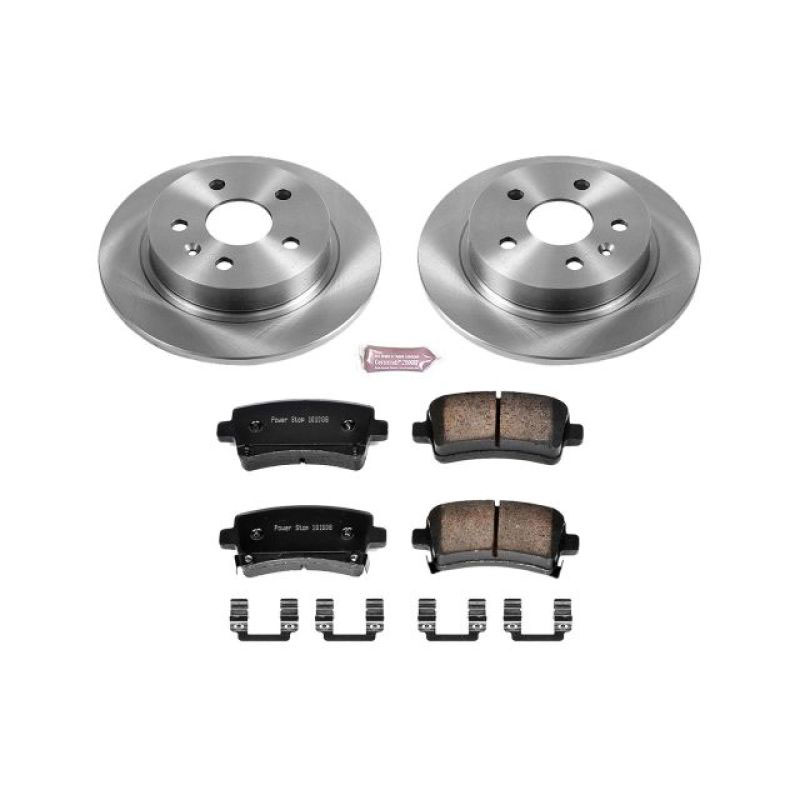 PowerStop koe5531 | Power Stop 12-16 Buick LaCrosse Rear Autospecialty Brake Kit; 2012-2016