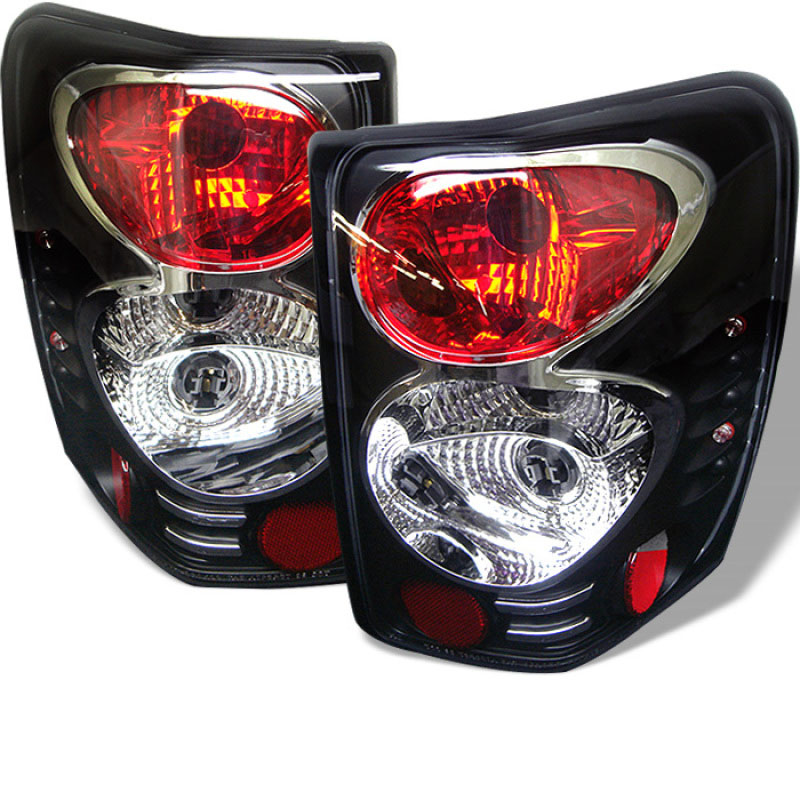 SPYDER 5005625 | Spyder Jeep Grand Cherokee Altezza Tail Lights - Black - (ALT-YD-JGC99-BK); 1999-2004