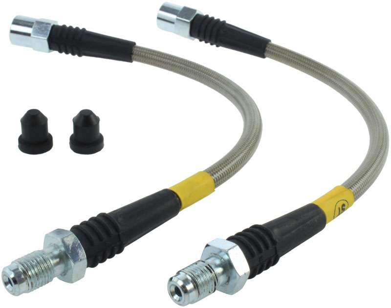 Stoptech 95033506 | StopTech 92-94 Audi S4/95 Audi S6 Rear Stainless Steel Brake Line Kit; 1992-1994