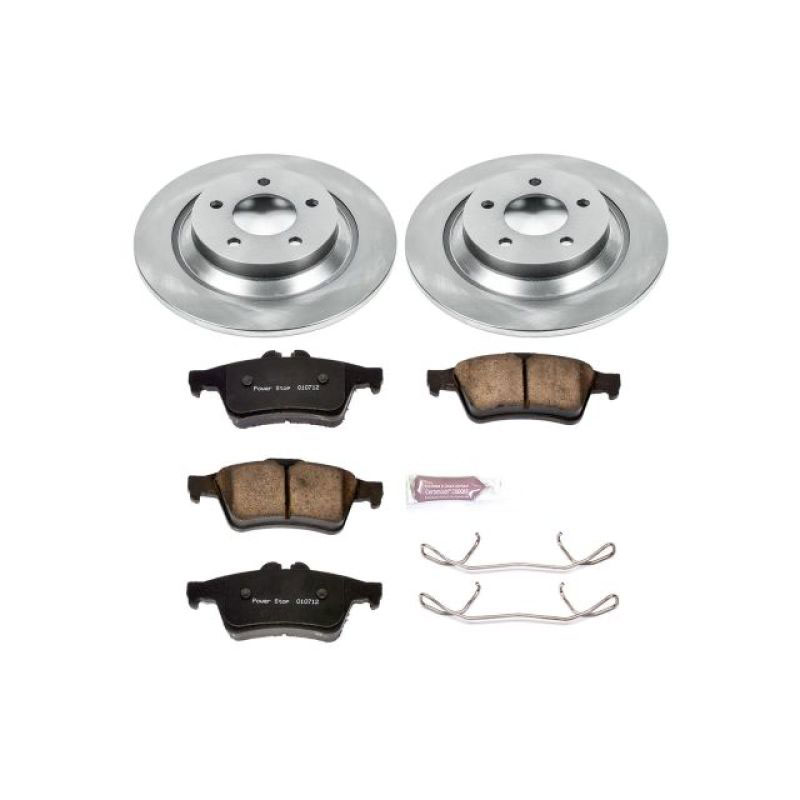 PowerStop koe5842 | Power Stop 08-10 Mazda 5 Rear Autospecialty Brake Kit; 2008-2010