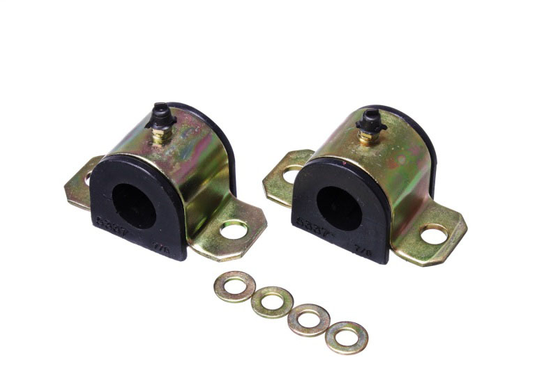 Energy Suspension 8.5122g | 93-98 Toyota Supra Black 22mm Rear Sway Bar Frame Bushings; 1993-1998