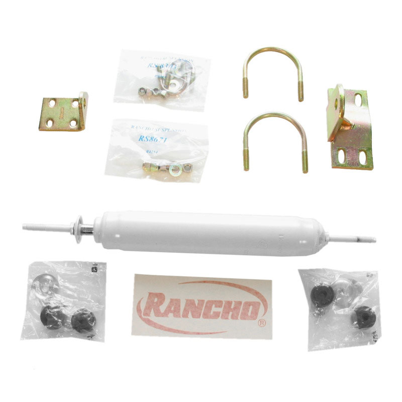 Rancho rs97355 | 63-69 Jeep Gladiator Front Steering Stabilizer Kit; 1963-1969