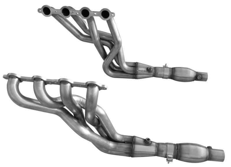 American Racing Headers CAV8-10178300SHWC | Camaro V8 LS3/L99/ZL1/1LE Short System With Cats: 1-7/8in x 3in Header, 3in Short Connection Pipes With Cats (ARH System to Stock or Aftermarket CTBK); 2010-2015