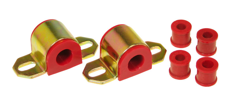 Prothane 18-1105 | 60-85 Toyota FJ45 Front Sway Bar Bushings - 22mm - Red; 1960-1985