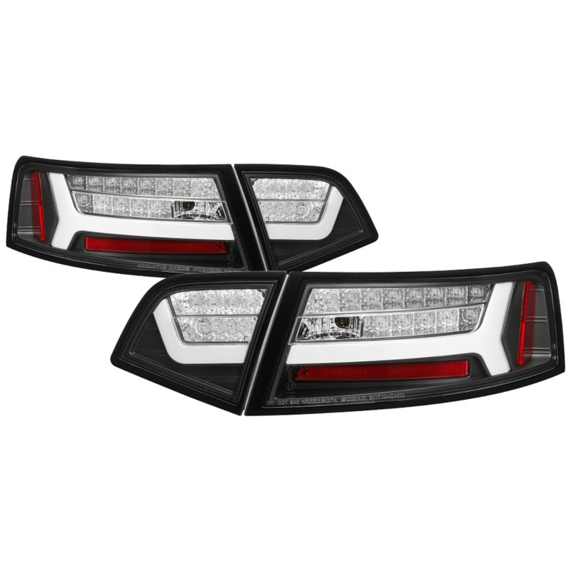 SPYDER 5085160 | Spyder 09-12 Audi A6 LED Tail Lights - Black (ALT-YD-AA609-LED-BK); 2009-2012