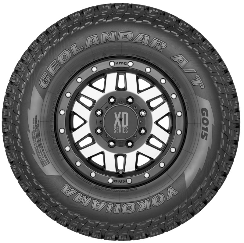 Yokohama Tire 110101655 | Yokohama Geolandar A/T G015 Tire - LT275/65R20 126/123R