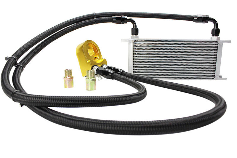 ISR Performance is-240sr-ock10-gb | V2 -10AN Oil Cooler Kit - Nissan SR20DET S13/S14; 2010-2010