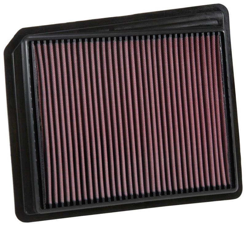 K&N Engineering 335062 | K&N 2017 Nissan Titan V8-5.6L F/I Drop In Replacement Air Filter; 2017-2017