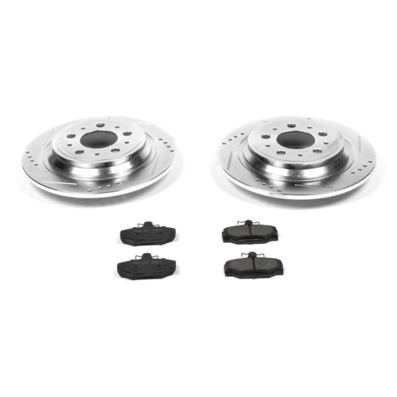 PowerStop k3139 | Power Stop 99-00 Volvo S70 Rear Z23 Evolution Sport Brake Kit; 1999-2000