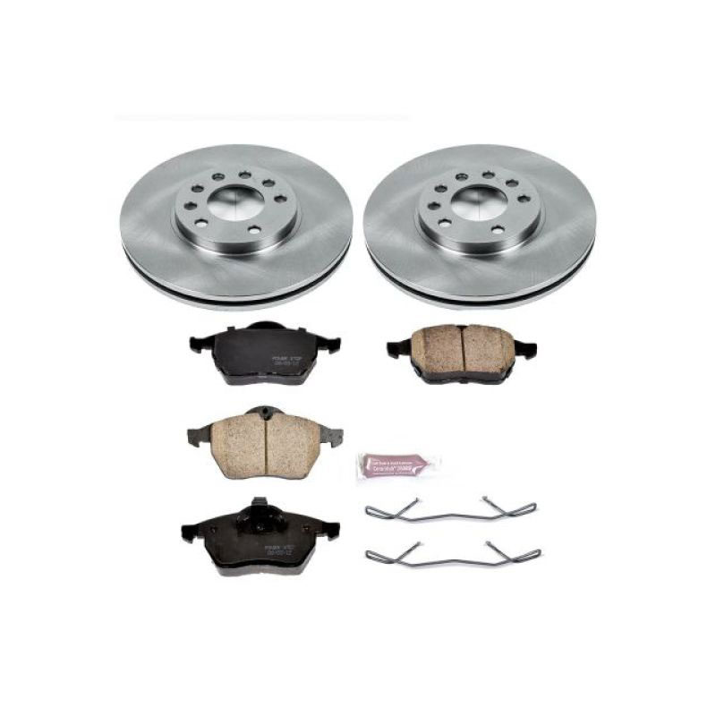 PowerStop koe832 | Power Stop 97-98 Saab 900 Front Autospecialty Brake Kit; 1997-1998