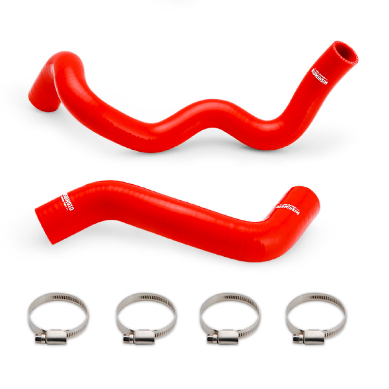 Mishimoto mmhose-rs-16rd | 2016+ Ford Focus RS Silicone Radiator Hoses Red; 2016-2020