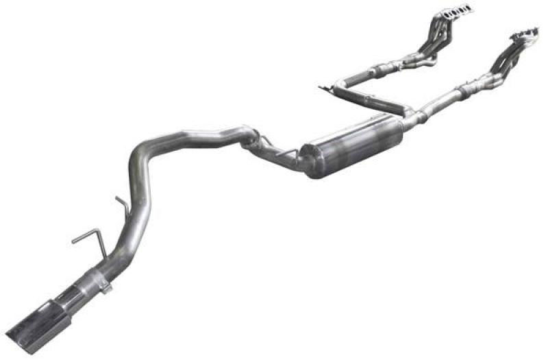 American Racing Headers IQX56-12178300FSWC | INFINITI QX 5.6L Full System WITH CATS, 1-7/8in X 3in YPipe With Cats, Muffler, Tips; 2012-2015