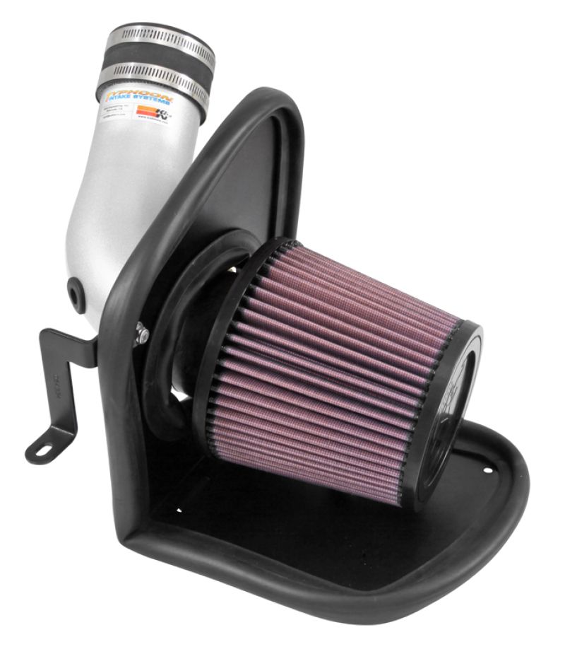 K&N Engineering 693537ts | K&N 13-15 Ford Escape 2.0L/1.6L L4 Typhoon Cold Air Intake; 2013-2015