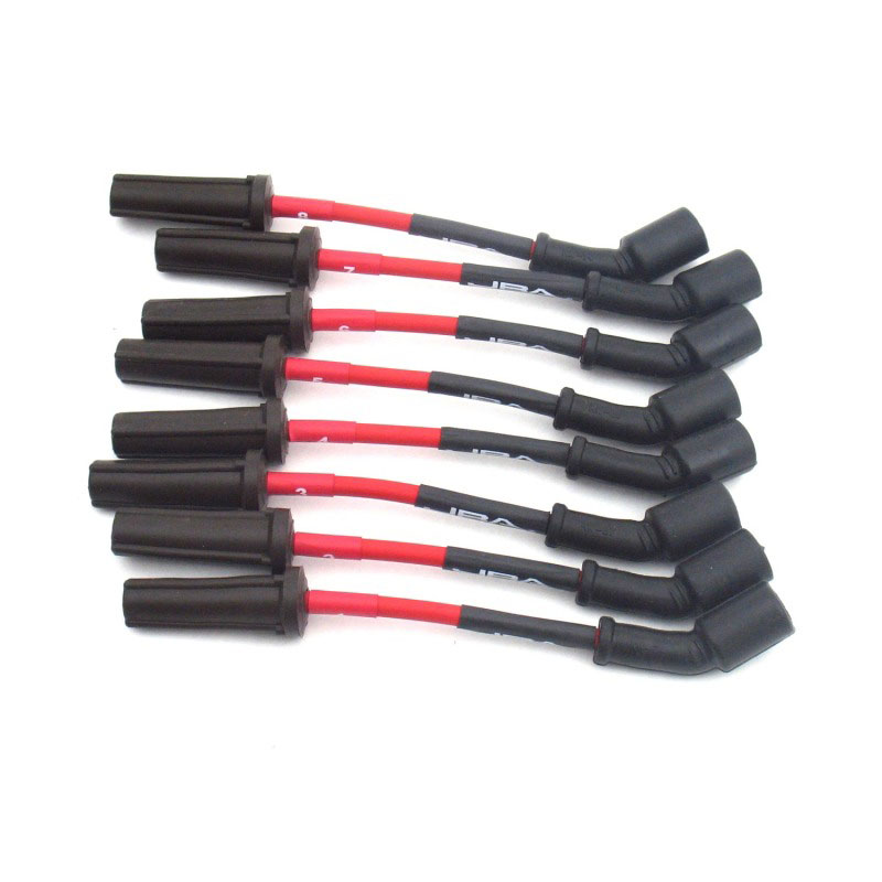 JBA w0812 | 10-20 Chevrolet Camaro 6.2L Ignition Wires - Red; 2010-2020