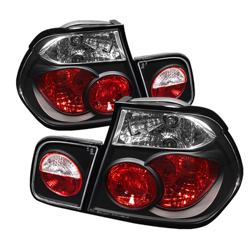 SPYDER 5000712 | Spyder BMW E46 3-Series 4Dr Tail Lights - Black - (ALT-YD-BE4699-4D-BK); 1999-2001