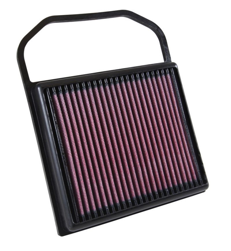 K&N Engineering 335032 | K&N Replacement Air Filter for 15-16 Mercedes Benz C400 3.0L / E320 / GL450 / ML400 (2 Required); 2015-2016