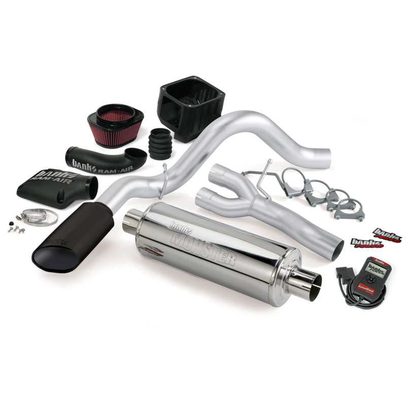 Banks Power 48046-b | 10 Chevy 5.3L CCSB FFV Stinger System - SS Single Side-Exit Exhaust w/ Black Tip; 2010-2010