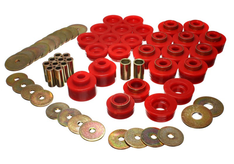 Energy Suspension 3.4141r | 82-87 Buick Century/Regal/Skylark / 78-88 Chevelle/Monte Carlo Body Mount Set; 1982-1987