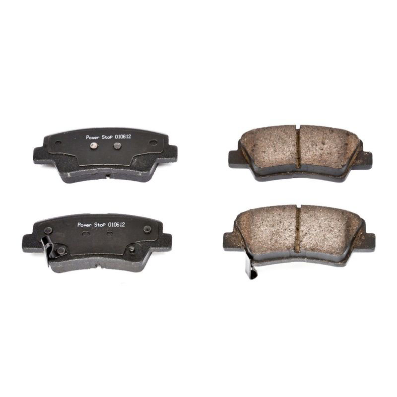 PowerStop 161313 | Power Stop 12-19 Hyundai Accent Rear Z16 Evolution Ceramic Brake Pads; 2012-2019