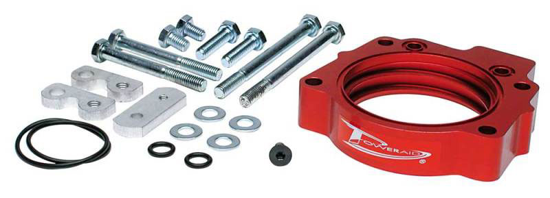 Airaid 510-566 | 00-02 Toyota Tundra/Sequia 4.7L / 98-02 Landcrusier Lexus LX470 4.7L PowerAid TB Spacer; 2000-2002