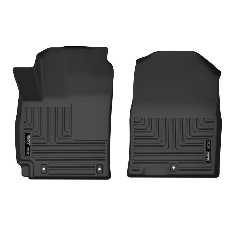 Husky Liners 51831 | 18-22 Hyundai Kona X-Act Contour Front Floor Liners - Black; 2018-2022