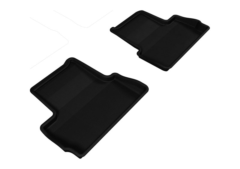 3D Maxpider l1bc01821509 | 3D MAXpider 2012-2017 Buick Verano Kagu 2nd Row Floormats - Black; 2012-2017