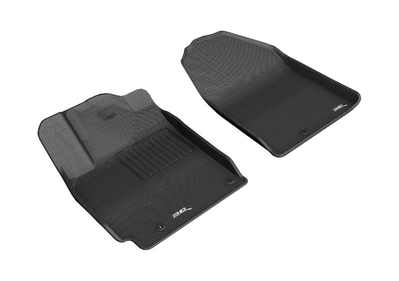 3D Maxpider l1hy08911509 | 3D MAXpider 2019-2020 Hyundai Veloster Kagu 1st Row Floormat - Black; 2019-2022