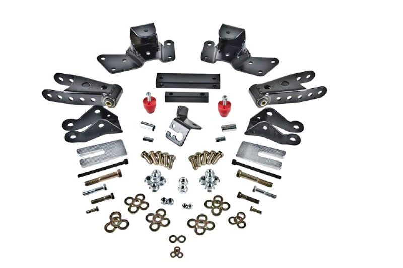 Belltech 6909 | SHACKLE AND HANGER KIT 97-00 C2500/3500 non dually 4inch; 1997-2000