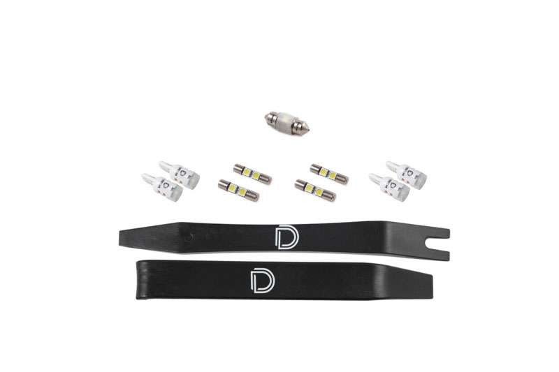 Diode Dynamics dd0506 | 16-23 Toyota Tacoma Interior LED Kit Cool White Stage 2; 2016-2023