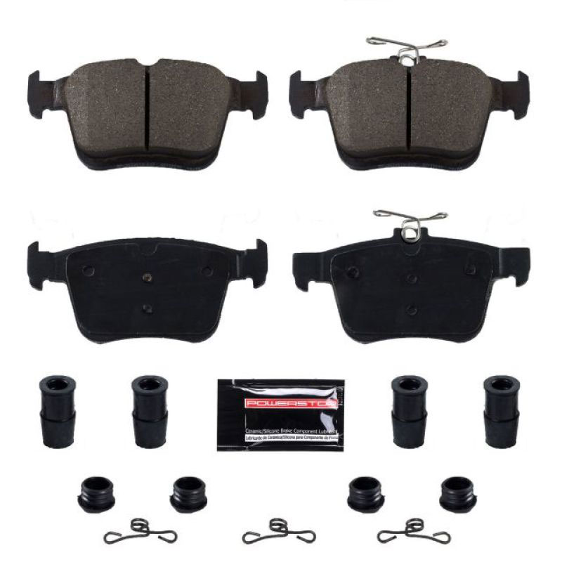 PowerStop z23-1761 | Power Stop 15-19 Audi A3 Rear Z23 Evolution Sport Brake Pads w/Hardware; 2015-2019