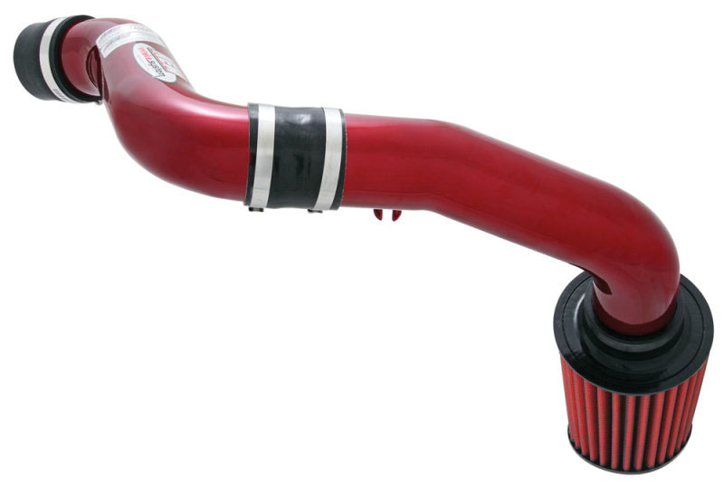 AEM Induction 21521r | AEM 03-06 Hyundai Tiburon GT V6 Red Cold Air Intake; 2003-2006