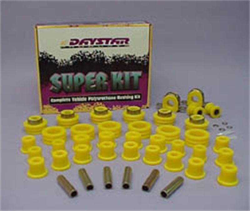 Daystar kj09001bk | 1959-1975 Jeep CJ5 2WD/4WD - Super Kit Bushings; 1959-1975