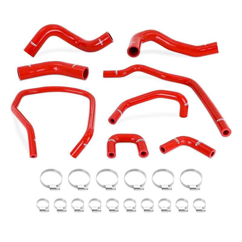 Mishimoto mmhosettn04rd | 04-10 Infiniti QX56 / 04-14 Titan Silicone Coolant Hose Kit - Red; 2004-2010