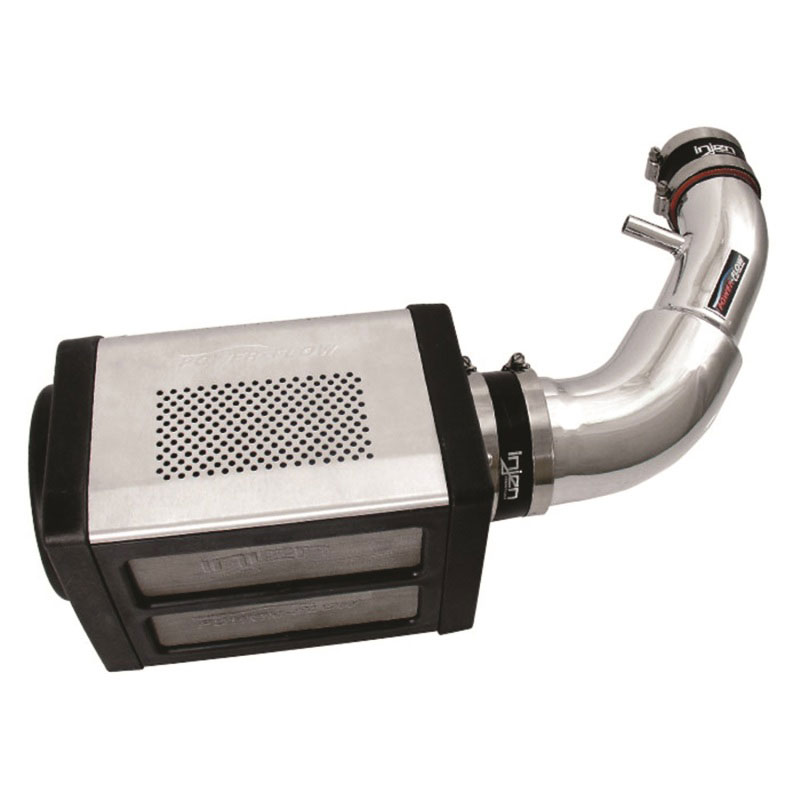 Injen PF5002P | Power-Flow Air Intake Jeep Wrangler 3.8L V6 w/ Box & MR Technology, Polished; 2007-2009