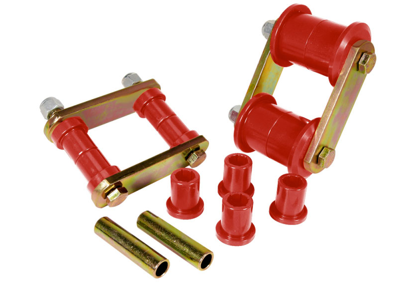 Prothane 4-1010 | 60-74 Chrysler B & E Body HD Spring & Shackles Bushings - Red; 1960-1974