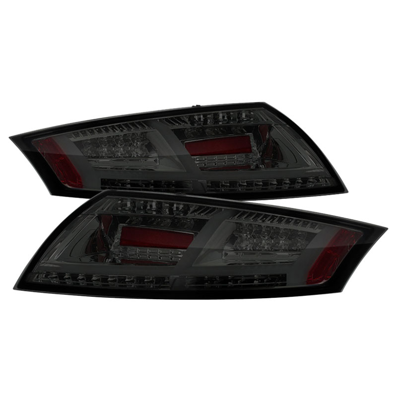 SPYDER 5081681 | Spyder Audi TT LED Tail Lights - Smoke - (ALT-YD-ATT07-LED-SM); 2008-2014