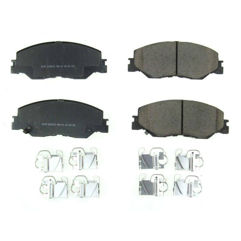 PowerStop 172185 | Power Stop 2019 Honda Insight Front Z17 Evolution Ceramic Brake Pads w/Hardware; 2019-2019