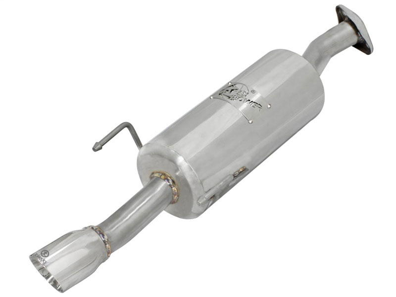 aFe 49-36611 | POWER 07-08 Honda Fit L4-1.5L 2in. 304 SS Axle-Back Exhaust System; 2007-2008