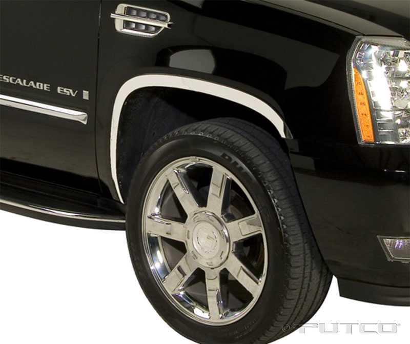 Putco 97321gm | 07-14 Cadillac Escalade ESV SS Fender Trim; 2007-2014