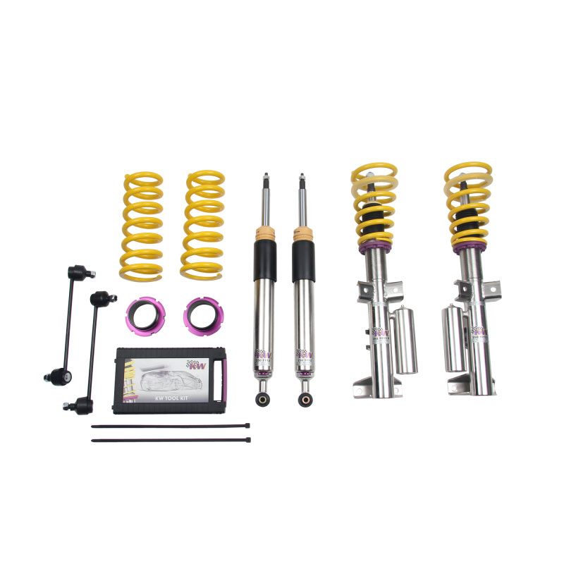 KW 35225048 | KW Suspension KW Coilover Variant 3 Inox Mercedes-Benz C-Class; 2008-2015