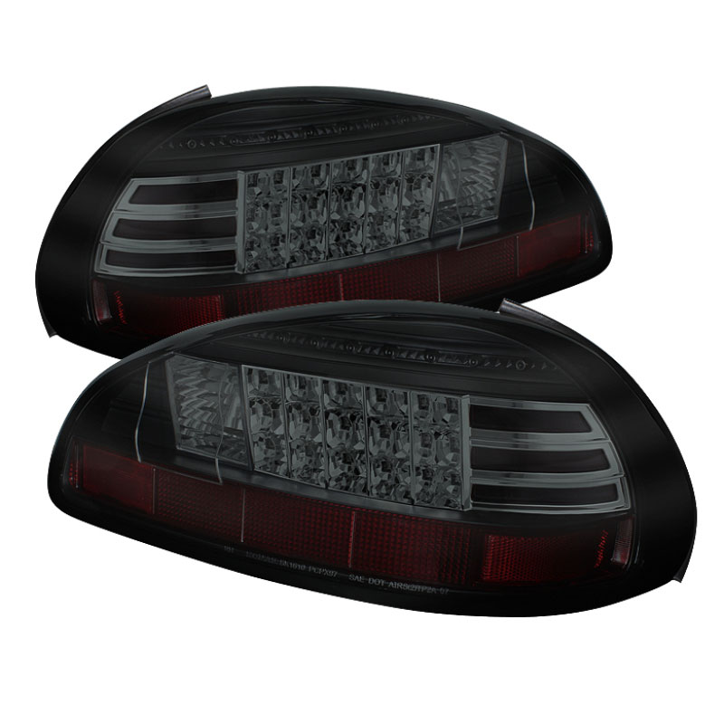 SPYDER 5078230 | Spyder Pontiac Grand Prix LED Tail Lights - Black Smoke - (ALT-YD-PGP97-LED-BSM); 1997-2003